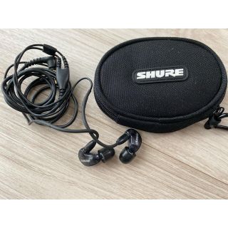 SHURE SE215 ブラック(ヘッドフォン/イヤフォン)