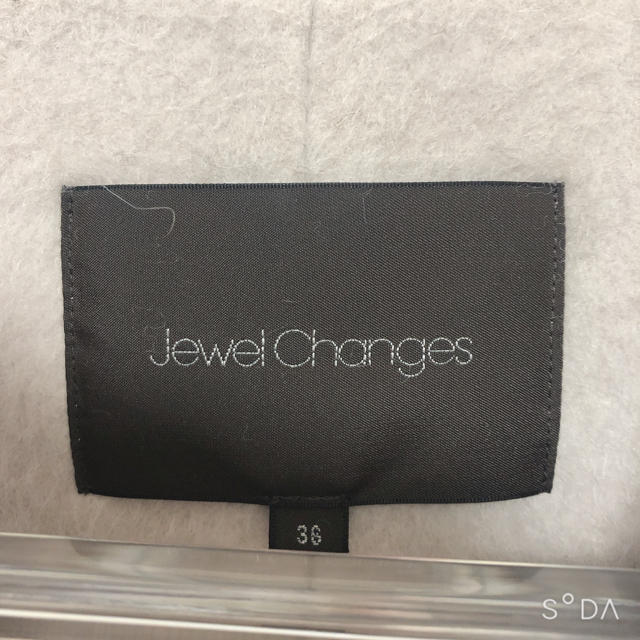 Jewel Changes(ジュエルチェンジズ)のJewel Changes＊ノーカラーコート レディースのジャケット/アウター(ロングコート)の商品写真