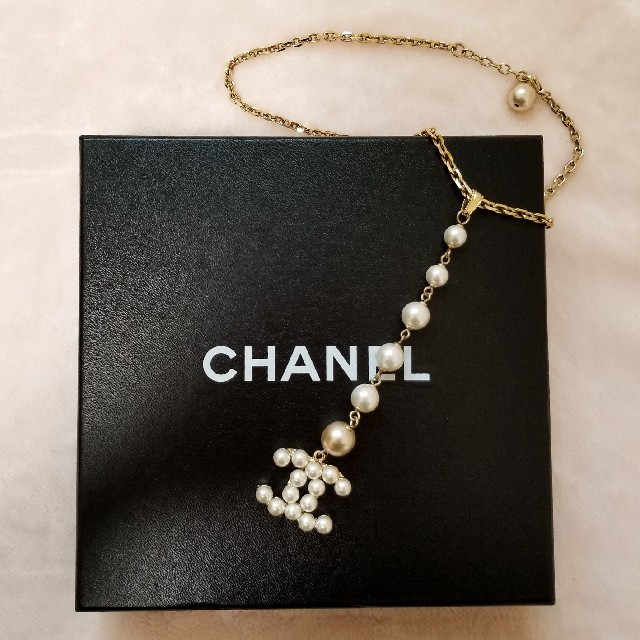 CHANEL(シャネル)のおねさげ🌼CHANEL♡ネックレス レディースのアクセサリー(ネックレス)の商品写真