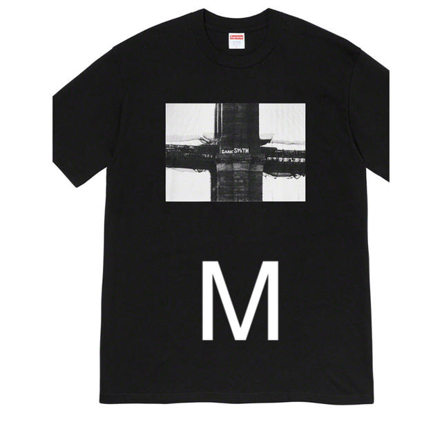 supreme  bridge Tシャツ黒  Mメンズ