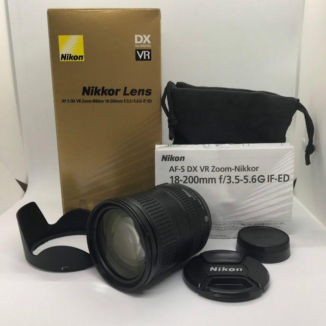 Nikon(ニコン)のAF-S DX NIKKOR 18-200mm f/3.5-5.6G(30) スマホ/家電/カメラのカメラ(レンズ(ズーム))の商品写真