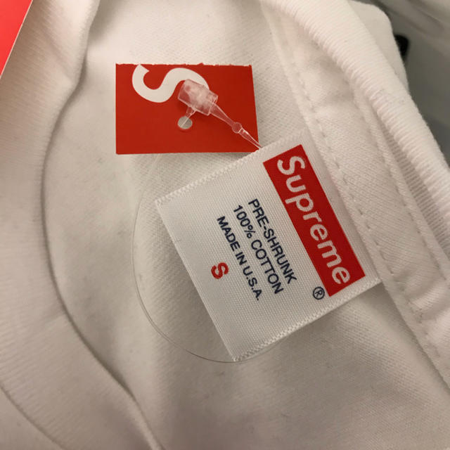 Supreme(シュプリーム)のSupreme box logo white tee S bandana メンズのトップス(Tシャツ/カットソー(半袖/袖なし))の商品写真