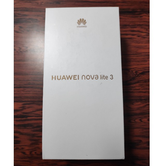 【新品未開封】Huawei / nova lite 3 オーロラブルー