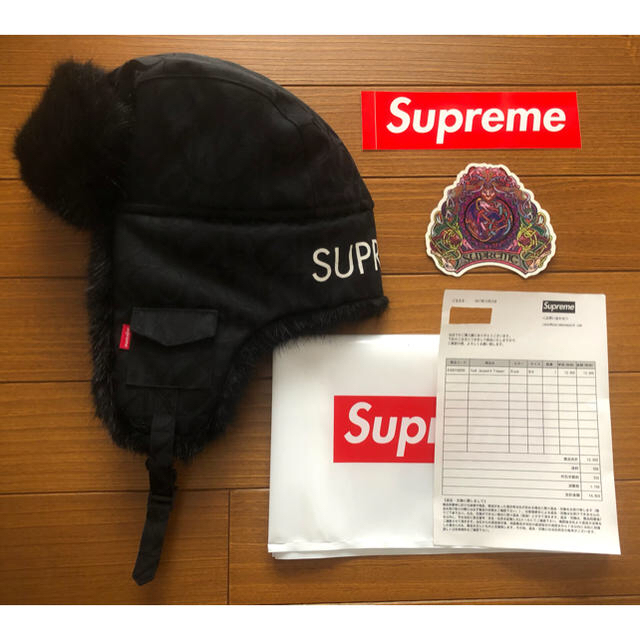 帽子supreme Fuck Jacquard Trooper  17aw