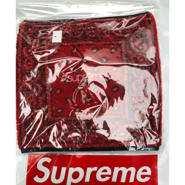 supreme Bandana Fleece Neck Gaiter