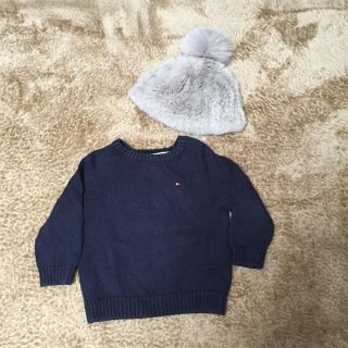 トミーヒルフィガー(TOMMY HILFIGER)の90cmトミー✨(ニット)