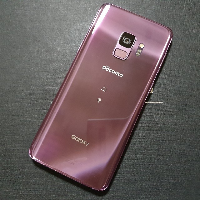 Galaxy(ギャラクシー)の美品　simフリー　Galaxy S9 SC-02K Lilac Purple  スマホ/家電/カメラのスマートフォン/携帯電話(スマートフォン本体)の商品写真