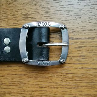 ビルウォールレザー(BILL WALL LEATHER)のビルウォールレザー　BWL シルバーバックル　ベルト(その他)