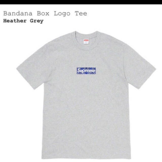 大勧め Supreme - 限定XL!! Supreme  bandana box logo tee Tシャツ/カットソー(半袖/袖なし)