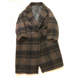 アンユーズド(UNUSED)のunused 18aw チェック　コート　即日発送(チェスターコート)