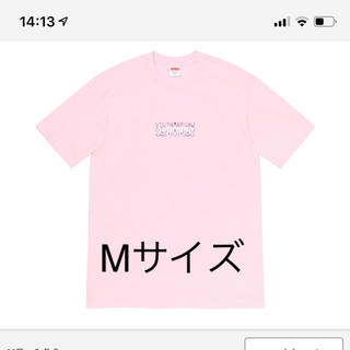 シュプリーム(Supreme)のBandana Box Logo Tee ピンク　M(Tシャツ/カットソー(半袖/袖なし))
