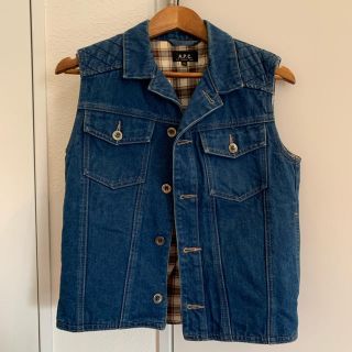 アーペーセー(A.P.C)の【A.P.C】アーペーセー　デニムベスト(Gジャン/デニムジャケット)