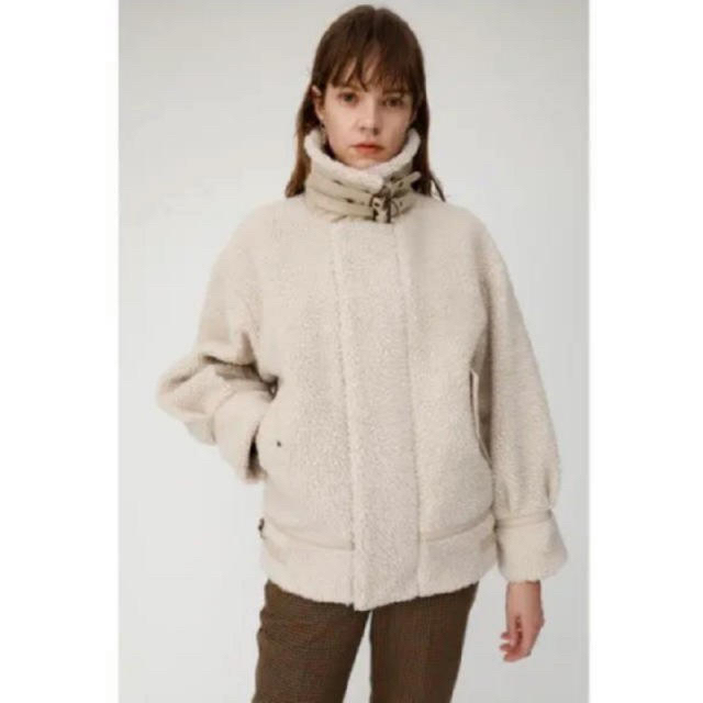 moussy ボアジャケット - ライダースジャケット