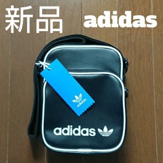 アディダス(adidas)の【新品】 アディダス ショルダーバッグ (ブラック)(ショルダーバッグ)