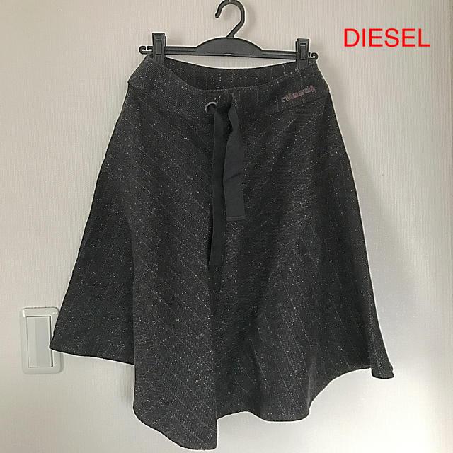 DIESEL(ディーゼル)のDIESEL ディーゼル　ツイードフレアスカート レディースのスカート(ロングスカート)の商品写真