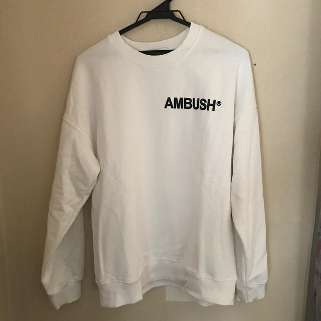 AMBUSH(アンブッシュ)のambush アンブッシュ ホワイト スウェット サイズ2 メンズのトップス(スウェット)の商品写真