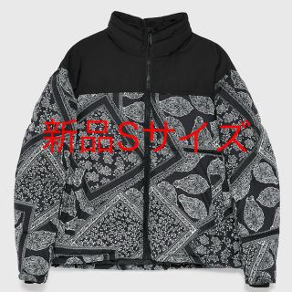 ザラ(ZARA)のZARA バンダナ パフジャケット ジャケット ザラ 3(ダウンジャケット)