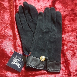 バーバリー(BURBERRY)のバーバリー 羊革 婦人用手袋(手袋)