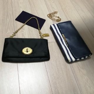 コーチ(COACH)の美品 セット★クラッチ、パーティーバッグ、チェーンバッグ(クラッチバッグ)