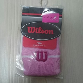 ウィルソン(wilson)のウィルソン リストバンド ピンク(その他)