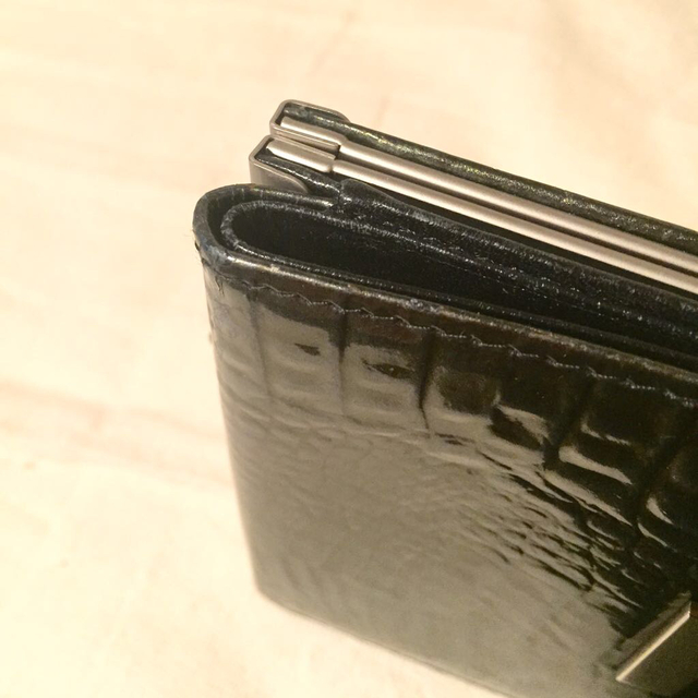 MICHEL KLEIN(ミッシェルクラン)のMICHEL KLEIN 二つ折り財布 レディースのファッション小物(財布)の商品写真