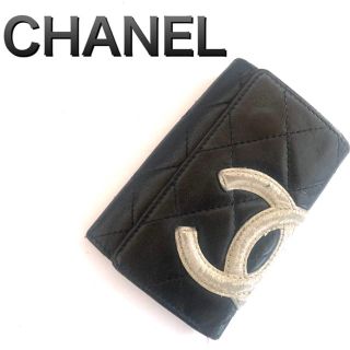 シャネル(CHANEL)の水曜日までキティさま専用　シャネル　カンボンライン　キーケース  CHANEL(キーケース)