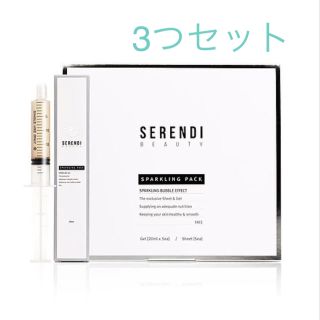 チャアンドパク(CNP)の【新品未開封】SERENDI 炭酸パック 3本セット(パック/フェイスマスク)