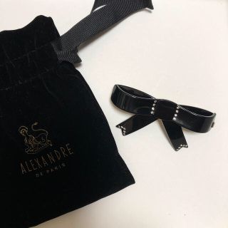 アレクサンドルドゥパリ(Alexandre de Paris)の【ありんこ様　専用】アレクサンドルドゥパリ　リボンバレッタ(バレッタ/ヘアクリップ)