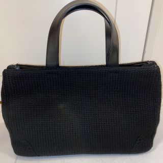 プラダ(PRADA)のPRADA 　トートバッグ　ニット素材(トートバッグ)