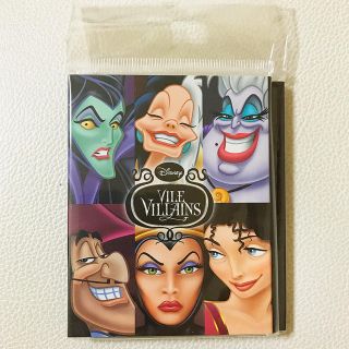 ディズニー(Disney)のDisney ディズニー　Villains ヴィランズ　インデックス　付箋(ノート/メモ帳/ふせん)