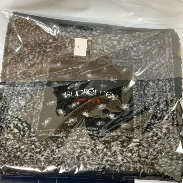 supreme bandana fleece neck gaiter 19fw