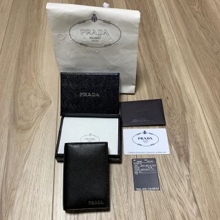 プラダ(PRADA)のPRADA 名刺入れ 新品(名刺入れ/定期入れ)