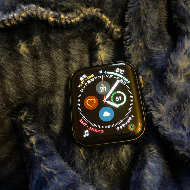 Apple Watch(アップルウォッチ)のApple watch series 4 44mm GPS スマホ/家電/カメラのスマホアクセサリー(その他)の商品写真