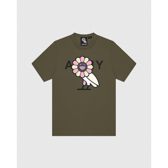 OVO X MURAKAMI SURPLUS FLOWER OWL TEEOVO色