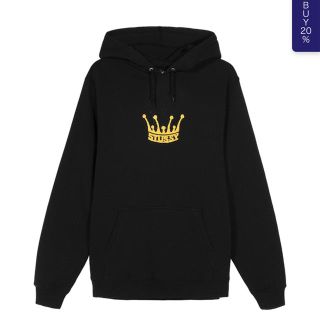 ステューシー(STUSSY)のsttusy Chenille Crown Applique Hood(パーカー)