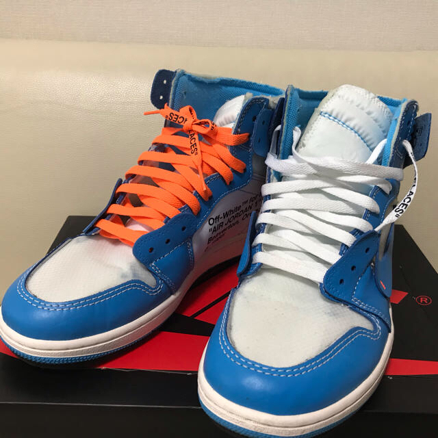 off-white jordan1 UNC