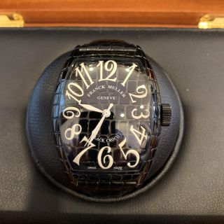 フランクミュラー(FRANCK MULLER)の【cocoa様専用】フランクミュラー　ブラッククロコ(腕時計(アナログ))