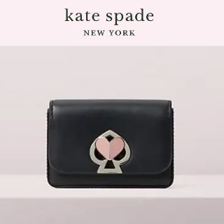 ケイトスペードニューヨーク(kate spade new york)のkate spade 二コラ ツイストロック フラップ カードケース(名刺入れ/定期入れ)