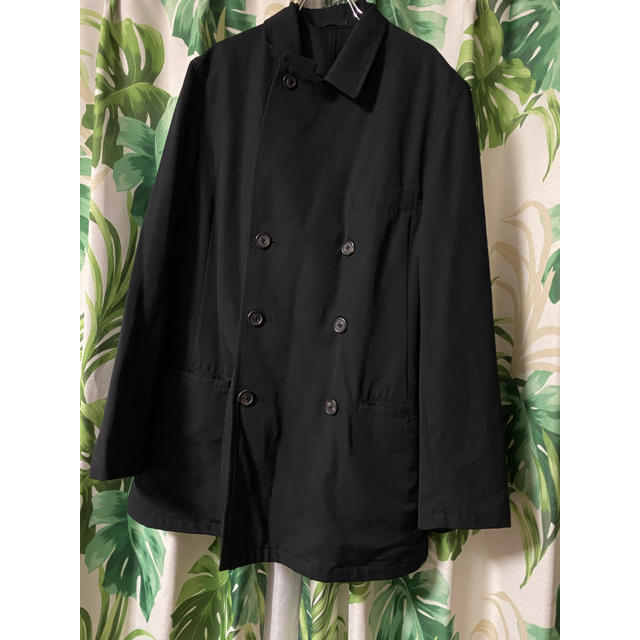 Yohji Yamamoto - ヨウジヤマモト ウールギャバダブルトレンチコートの