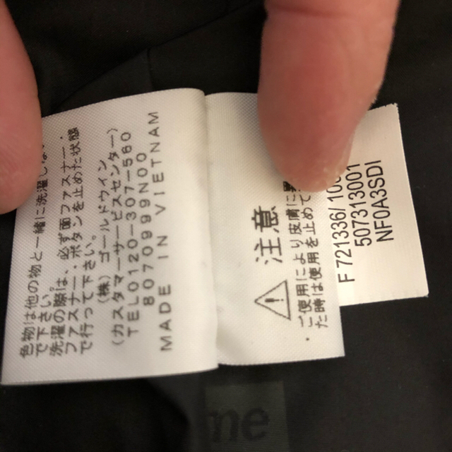 supreme north face expedition jacket M