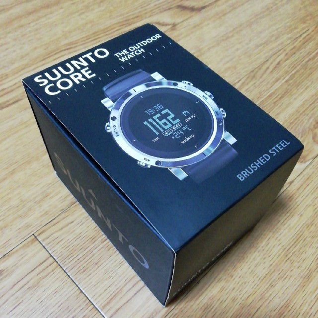 SUUNTO(スント)のスント SUUNTO CORE Brushed Steel メンズの時計(腕時計(デジタル))の商品写真