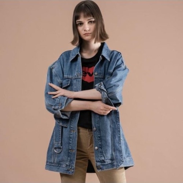 新品 リーバイス BELTED トラッカージャケット Gジャンオーバーサイズ | フリマアプリ ラクマ