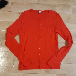 プチバトー(PETIT BATEAU)のプチバトー☆コットンカーディガン(カーディガン)