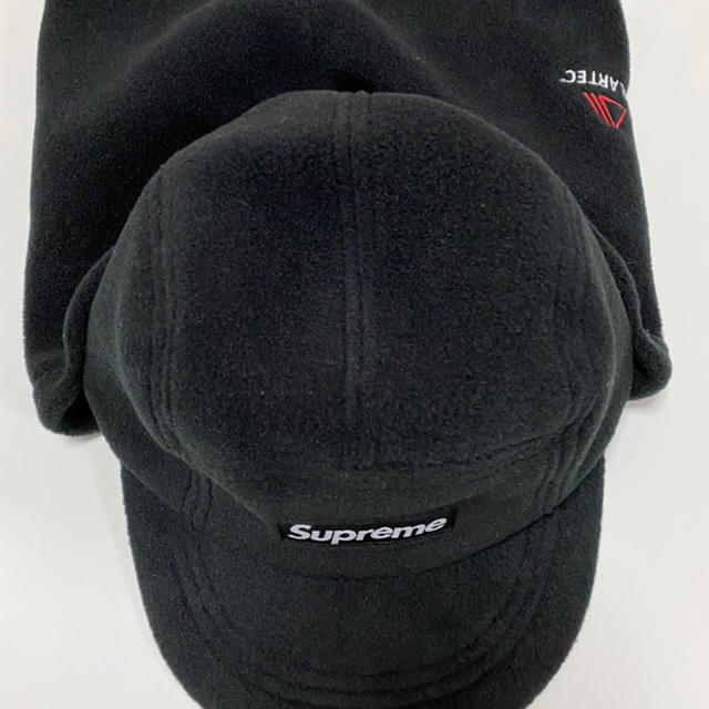 supreme facemask polartec camp cap Black
