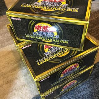 遊戯王 LEGENDARY GOLD BOX 5箱セット(Box/デッキ/パック)