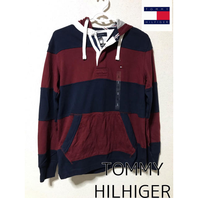 TOMMY HILFIGER(トミーヒルフィガー)の新品タグ付き！TOMMY HILHIGER ラガーシャツ  メンズのトップス(Tシャツ/カットソー(七分/長袖))の商品写真