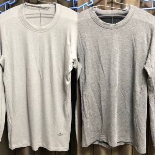 アレキサンダーワン(Alexander Wang)の【美品】アレキサンダーワン ユニクロ ヒートテック ロングTシャツ カットソー(Tシャツ/カットソー(七分/長袖))