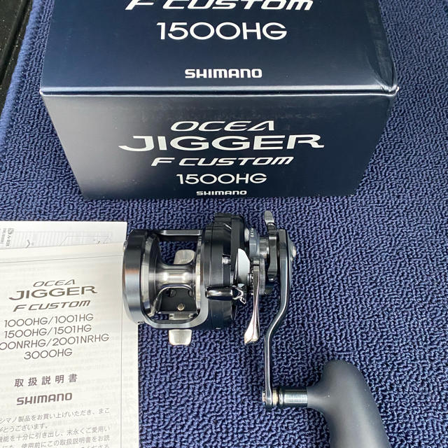 安い大得価】 シマノ19 オシアジガー F カスタム 1500HG(右)の通販 by