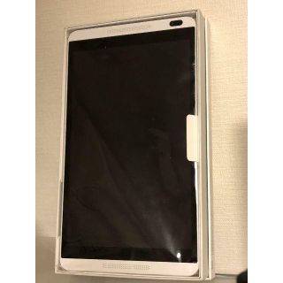 エヌティティドコモ(NTTdocomo)の新品 docomo d-01G dtab シルバー タブレット(タブレット)