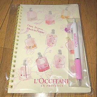 ロクシタン(L'OCCITANE)のロクシタン　ノート・ボールペン(ノート/メモ帳/ふせん)